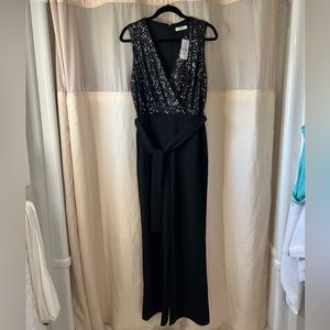 Suzy Shier sequin top jumpsuit